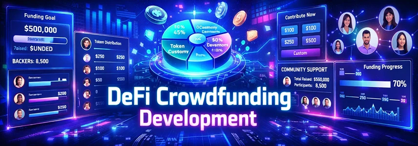 DeFi Crowdfunding Development Company